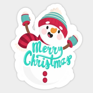 snowman Sticker